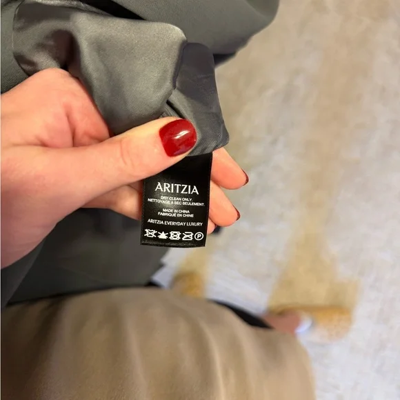 Aritzia Wilfred Little Cropped Jacket Gray | Size S | Minimalist - Picture 11 of 11